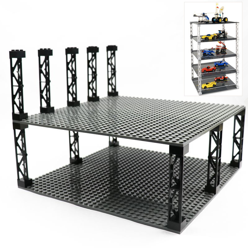 Tech Accessories For Christmas - 4pcs City Accessory Pillars High-tech MOC