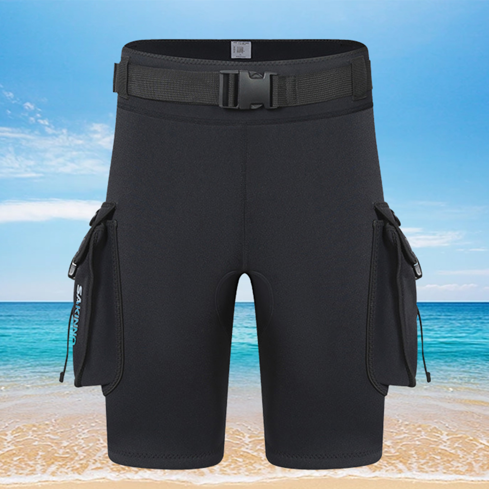 Tech Accessories For Men - 3mm Neoprene Wetsuit Tech Shorts with