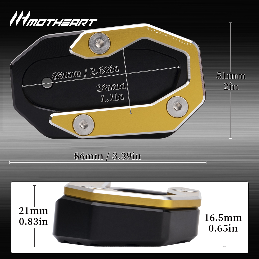 Motorcycle Kickstand Foot Plat - огляд і ціна Tech Accessories Stand