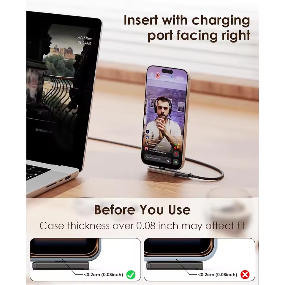 2/1PCS Portable USB C To 3.5mm - огляд і ціна Phone Stand Aluminum