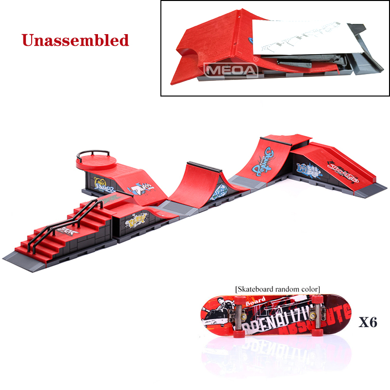 10 In 1 Finger Skateboards DIY - огляд і ціна Tech Deck Accessories