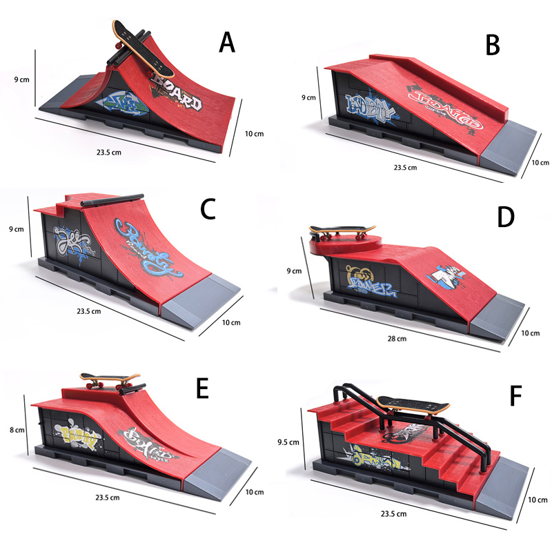 DIY Finger Skatepark 6-in-1 Se - огляд і ціна Tech Deck Accessories