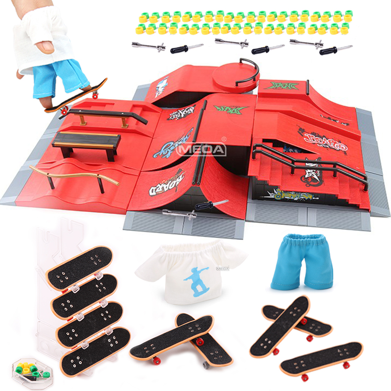 Finger Skatepark 10-in-1 Set P - огляд і ціна Tech Deck Accessories