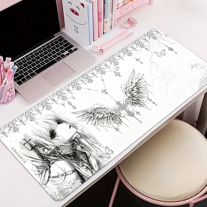 Leather Mousepad Black White A - огляд і ціна Tech Gaming Accessories