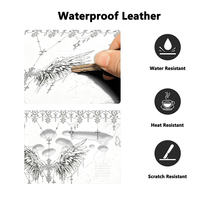 Leather Mousepad Black White A - огляд і ціна Tech Gaming Accessories