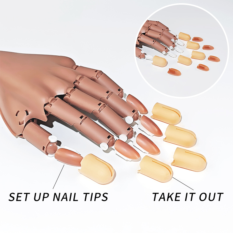 Nail Fake Practice Hand Movabl - огляд і ціна Tech Accessories Stand